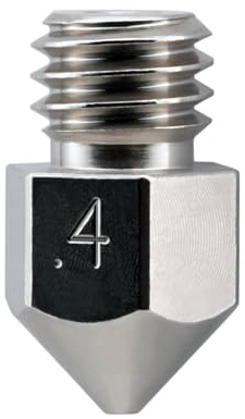 micro swiss M2549-04 Resistant Nozzle MK8 MakerBot, Plated Wear, CraftBot, BQ Wit box, BQ Purse I3 Hephaestus, 0.4 mm