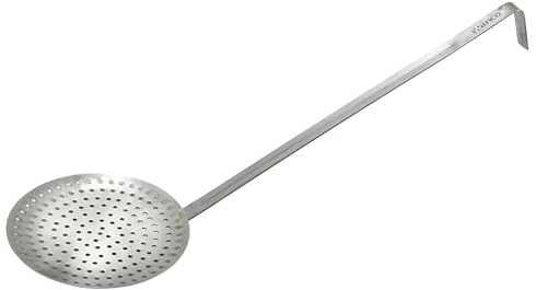 Winco Round Stainless Steel Skimmer, 5.75-Inch