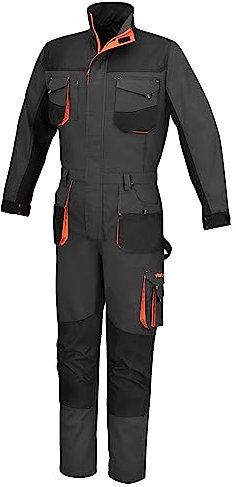 Beta 7865E M - Arbeitsoverall, leichte Ausführung (robustes Werkstattzubehör, Latzhose, Arbeitsanzug, Ganzkörperanzug, Größe: M, Gewicht: 1 kg) Farbe: Schwarz