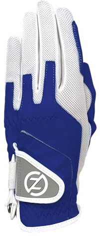 Zero Friction Women's Golf Gloves, Left Hand, One Size Golf, Blue