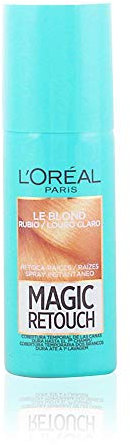 L'Oréal Paris Magic Retouch Spray Retoca Raíces, Tono: Rubio Claro - 75 ml