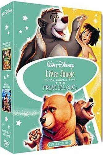Le livre de la Jungle / Frere des ours - Bipack 2 DVD