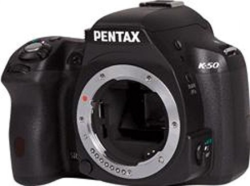 Pentax K-50 DSLR Camera Body Only - Black (16MP, CMOS APS-C Sensor)