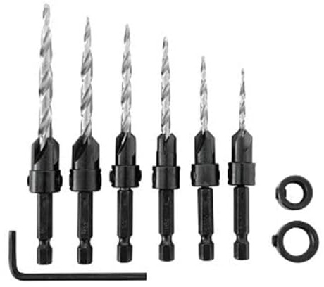 Irwin Tools 1882792 SPEEDBOR Countersink Wood Drill Bit, 8-Piece