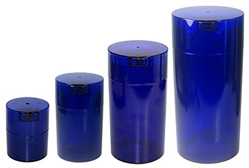 Tightpac America, Inc. Vacuum Sealed Container luftdichte Behälter, Kunststoff, Kobaltblau. 29 to 2.35-Liter, 4