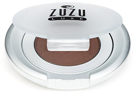 Zuzu Luxe Mineral Eyeshadow (Espresso - Darkest Brown/Matte), Richly pigmented, velvety smooth formula. Natural, Paraben Free, Vegan, Gluten-free, Cruelty-free, Non GMO, 0.07 oz