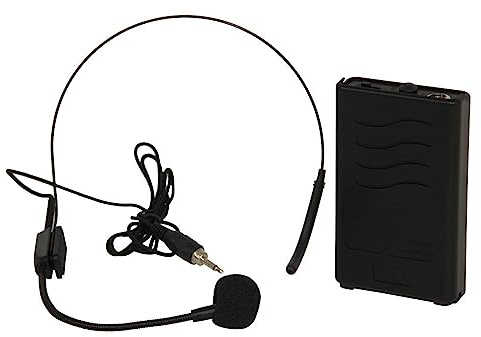 Ibiza - PORTHEAD12-2 - Drahtloses VHF-Kopfbügelmikrofon 207.5MHz für PORT8VHF-BT, PORT10VHF-BT, PORT12VHF-BT, PORT15VHF-BT