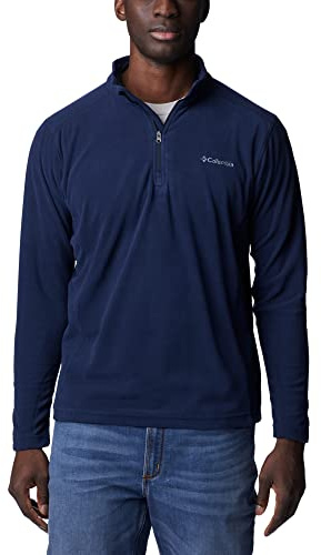 Columbia Klamath Range 2 Half Zip Pull en polaire Homme, Collegiate Navy Solid, M