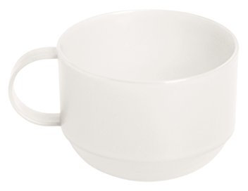Excelsa Rainbow Tasse Jumbo 0.50 L, Plastique, Blanc, 11 x 11 x 8 cm