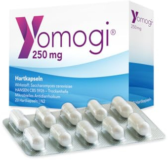 Yomogi 250 mg – Zur Behandlung und Vorbeugung von Durchfall, auch bei Antibiotika-Durchfall, hilft bei chronischen Formen von Akne, 20 Stück