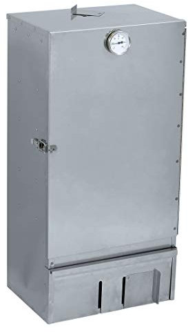 Fumoir en acier inoxydable massif - Hauteur : 80 cm - Fabriqué en Allemagne