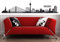 wandtattoo-factory Skyline Düsseldorf - 130 x 30cm - Farbe: Schwarz