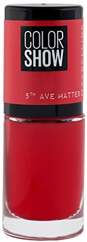 Maybelline Color Show 5th Ave Matte 455 Traffic Stop Nail Polish 7ml