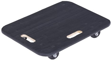 Vestil FWD-1824-3R Chariot en Fibre de Bois avec 3 roulettes en Caoutchouc, capacité de 362,9 kg, Longueur 60 cm, Largeur 44,5 cm x Hauteur 10,2 cm Vestil