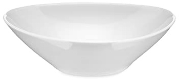 Alessi FM10/2 Colombina Collection Piatto Fondo in Porcellana Bianca, Set da 6