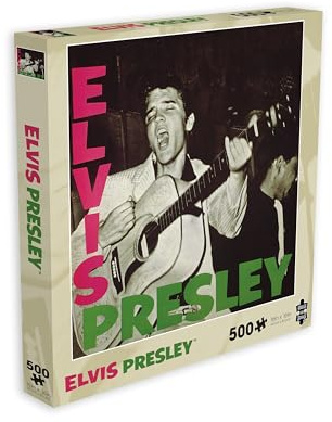 Rock Saws - Elvis Presley 56 (500 Piece Jigsaw Puzzle) Multi-Color