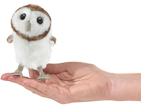 Folkmanis Barn Owl Finger Puppet