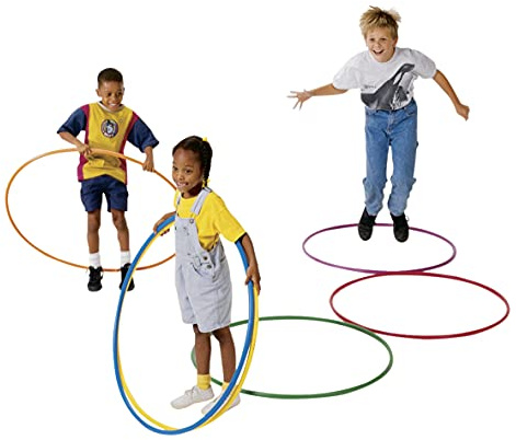 Pull-Buoy Deluxe Hoops, 36 Inches, Assorted Colors, Set of 12