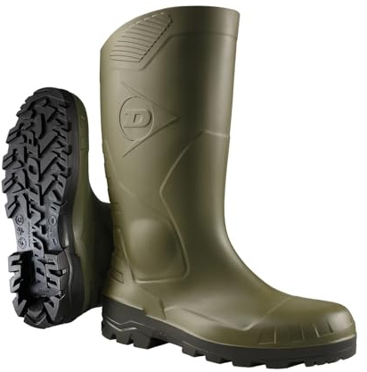 Dunlop S5 H142011 - Botas de seguridad con punta y entresuela de acero para hombre, color Verde, talla 39