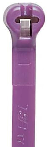 ABB Nylon 66 Kabelbinder Kabelbinder Purple 3,6 mm x 137mm, Packung a 1000 Stück