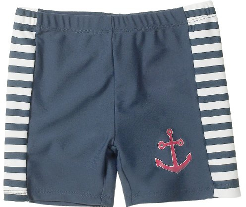 Playshoes Pojkar Uv-Schutz Shorts Maritim Badbyxor, Blå, 122/128 cm