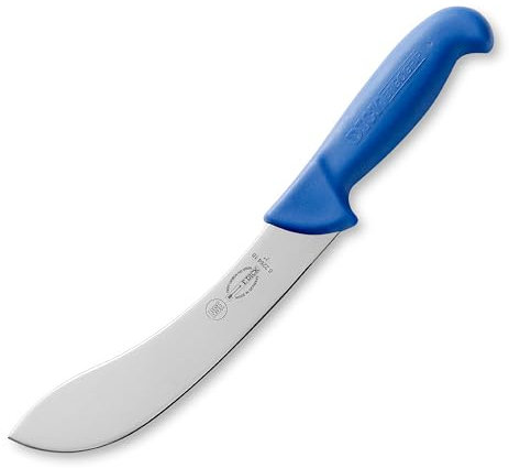 F. DICK Abhäutemesser, Fleischermesser ErgoGrip (Messer mit Klinge 18 cm, X55CrMo14 Stahl, nichtrostend, 56 HRC) 82264181, Blau