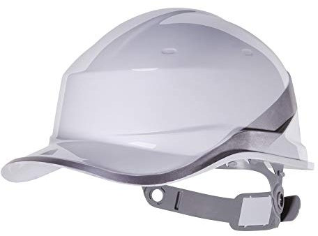 Venitex Diamond V Casque de sécurité Hard Hat Style Casquette de baseball – Blanc