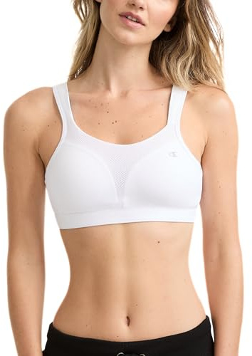 Champion womens Full Support Sports Bra, White, 42C US
