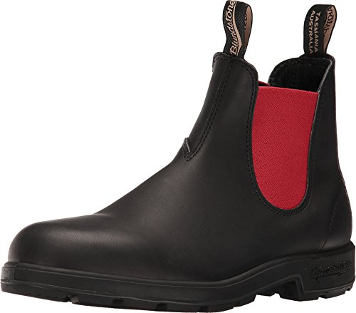 Blundstone Mäns original 500-serien Chelsea Boot, Voltan svart röd - 42.5 EU