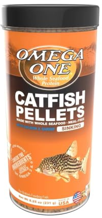 Omega One Sinking Shrimp Pellets, 8mm Pellets, 8.25 oz