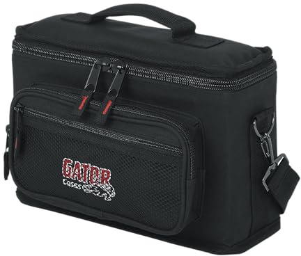 Gator Padded Bag for Upto 4 Mics with Exterior Pockets for Cables