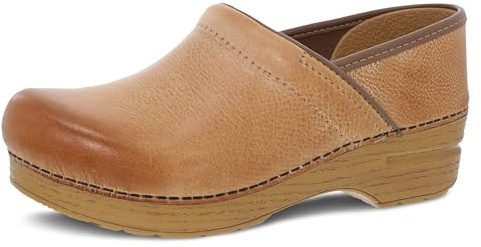 Dansko Women's Professional Mule, Honey Distressed, 36 M EU / 5.5-6 B(M) US