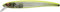BOMBER Salzwasser-Köder, robust, Magnum Long-A, Silver Flash/Chartreuse, 17,8 cm