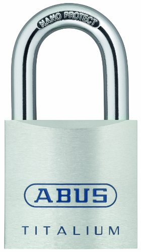 ABUS 80TI/50 KD Titalium Aluminum Alloy Padlock Keyed Different