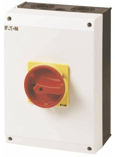 Eaton 207373 Hauptschalter, 3-polig, 100 A, not-aus-Funktion, abschließbar in 0-Stellung, Aufbau