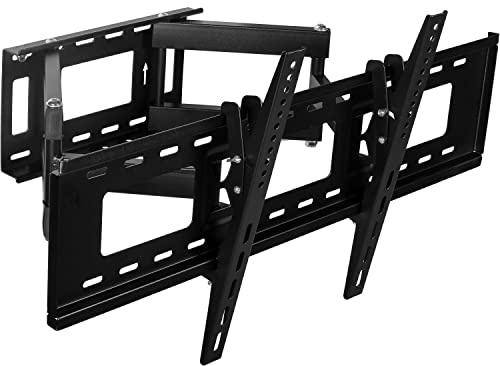 MOUNTY MY153 TV-Wandhalterung für große Fernseher, TV-Wandhalterung schwenkbar und neigbar, 94-190 cm, TV-Größe max. VESA 750 x 400 mm, maximale Tragkraft: 100 kg
