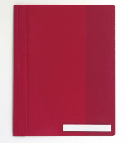 Durable Sichthefter überbreit für Prospekthüllen, 25 Stück, rot, 251003