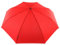 Knirps Manual Piccolo Taschenschirm 20 cm, Solid Red (Rot), Länge ca. 24,5 cm, Durchmesser ca. 6 cm