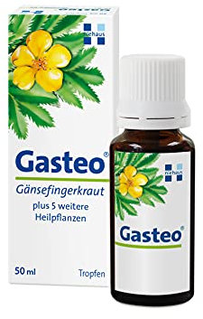 Gasteo Magentropfen mit 6 einzigartigen Magen-Darm-Heilpflanzen. Das hilft, das wirkt, das spürt man. 50ml