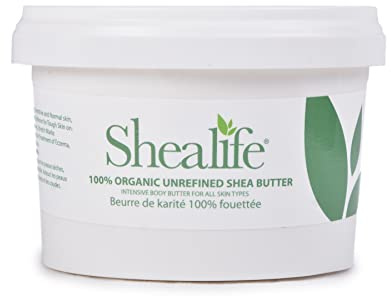 500Grams Organic Virgin Unrefined Shea Butter for Conditioning Sensitive and Dry Skin Baby Skin Salve Treatment of Eczema Psoriasis and Damaged Skin Supplied Direct by Shea Life Skincare 500Grams