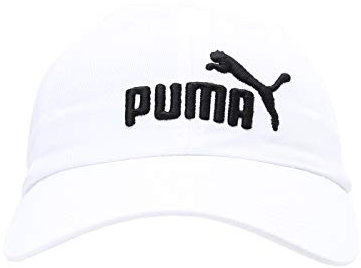 PUMA Unisex, ESS Cap, White-No,1, Adult