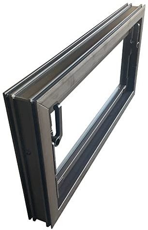 Kellerfenster braun 90 x 60 cm Einfachglas