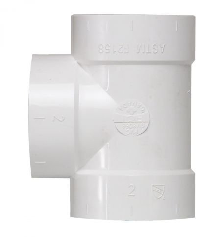 T a Vie per aspirapolvere centrale sistema di tubi a vuoto, 2 pollici (50,8 mm)