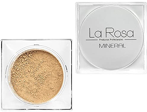 LaRosa MINERAL FOUNDATION Nr. 56 HONEY BEIGE – Für mittlere Haut mit kühlem Unterton – Ausgleichender Hautton – Puder & Foundation – Vegan, Talkfrei – 4,5 g