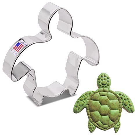 Keksausstecher Schildkröte - 10,2 cm - Ausstechformen von Ann Clark