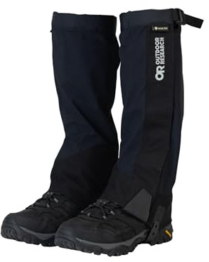 Outdoor Research Women's Crocodile Gaiters, Black, Large