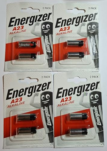 2 x Twin Pack 2 x Energizer A23 LRV08 MN21 GP23 A 12 V batterie alcaline
