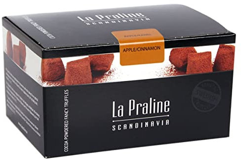La Praline Schokotrüffel Pralinen mit Meersalz - handgemacht in schwedischer Manufaktur (200g)