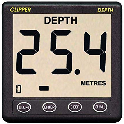 Nasa Clipper Echolot, Dunkelgrau