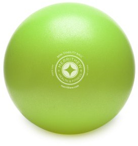 STOTT PILATES Mini Stability Ball (Lime), 10 Inch / 25 cm